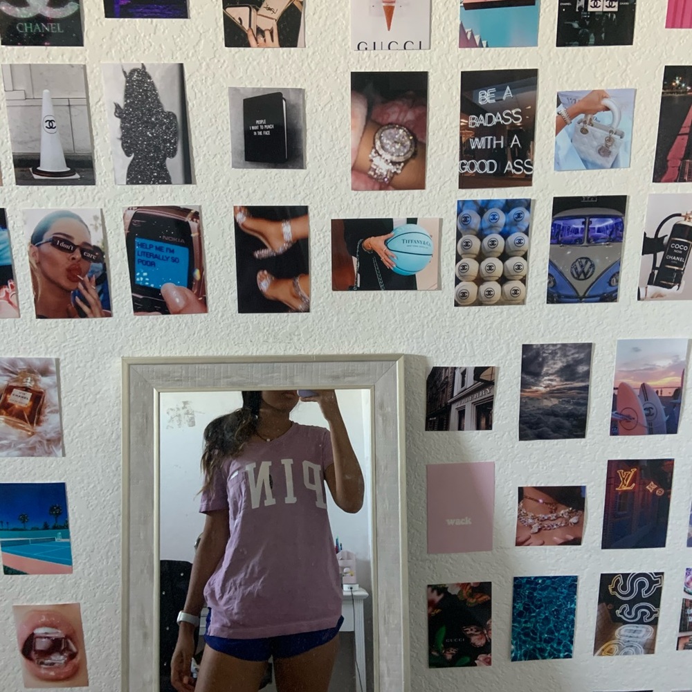 PINK VS TEE SHIRT
